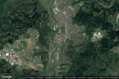 Vue aérienne de Meiningen