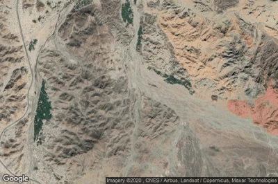Vue aérienne de Mazra‘ Khuşayyin