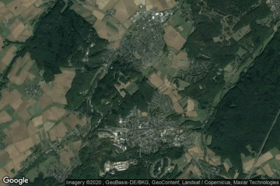 Vue aérienne de Mechernich