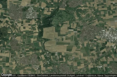 Vue aérienne de Mauer