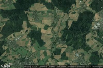 Vue aérienne de Marienhausen