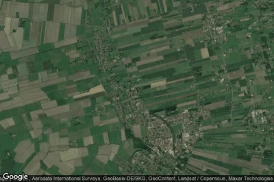 Vue aérienne de Marienhafe