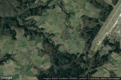 Vue aérienne de Lötzbeuren