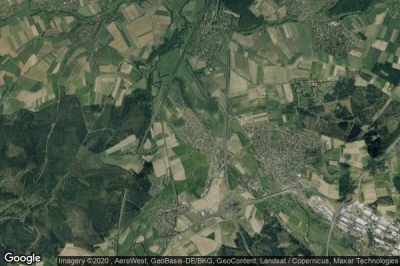 Vue aérienne de Löschenrod