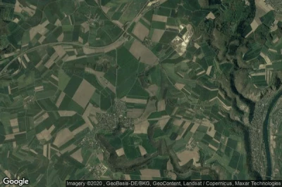 Vue aérienne de Lonnig