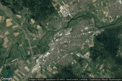 Vue aérienne de Lichtenfels