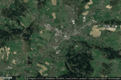 Vue aérienne de Leuzbach