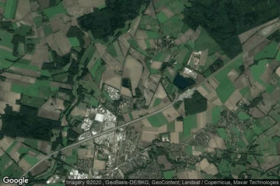 Vue aérienne de Lengenbostel