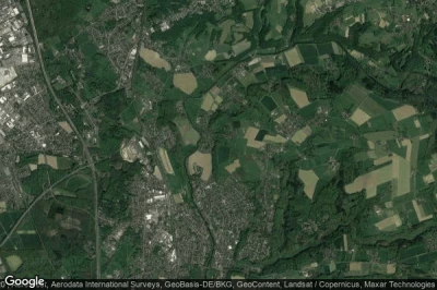 Vue aérienne de Leichlingen