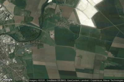 Vue aérienne de Latdorf