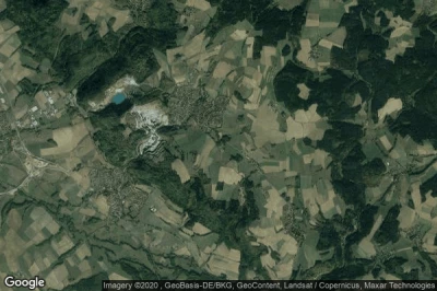 Vue aérienne de Kupferberg