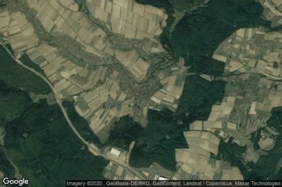Vue aérienne de Kredenbach