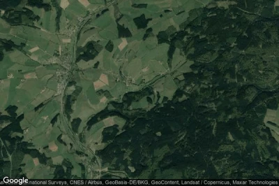 Vue aérienne de Kleinlangenfeld