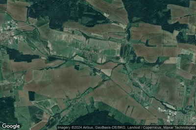 Vue aérienne de Kleinbodungen
