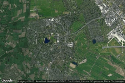 Vue aérienne de Kirchhuchting