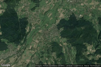 Vue aérienne de Kirchehrenbach