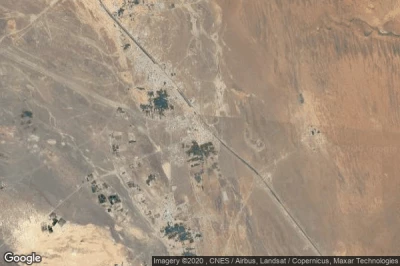 Vue aérienne de Al Qabil