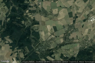 Vue aérienne de Kakenstorf