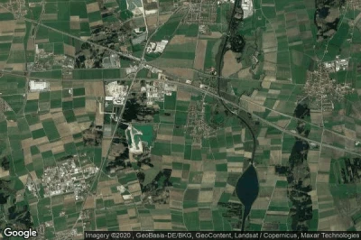 Vue aérienne de Irsingen