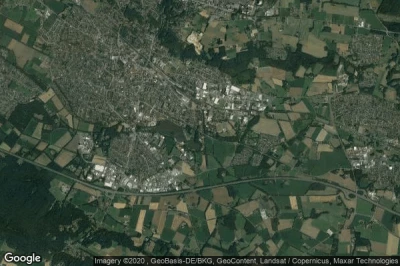 Vue aérienne de Ibbenburen