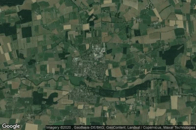 Vue aérienne de Hovestadt
