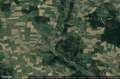 Vue aérienne de Holnstein