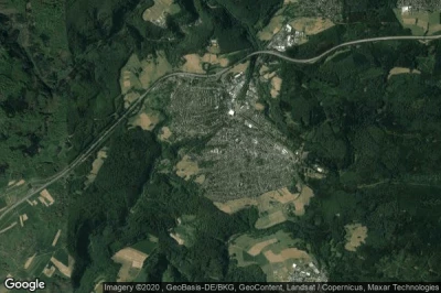 Vue aérienne de Hohr-Grenzhausen
