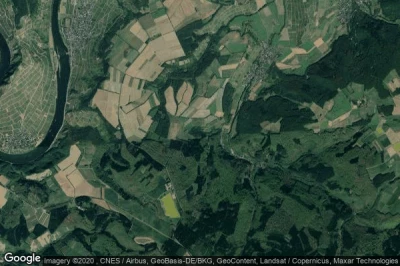 Vue aérienne de Hirzlei