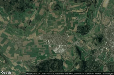 Vue aérienne de Hilzingen