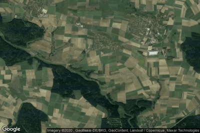 Vue aérienne de Heuchlingen