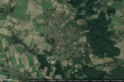 Vue aérienne de Hermannsburg