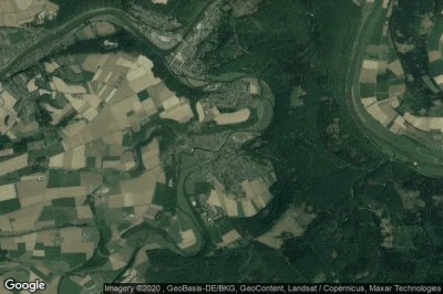 Vue aérienne de Helmarshausen