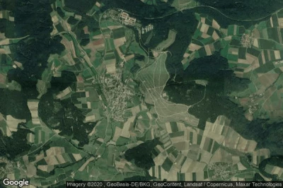 Vue aérienne de Heidenheim