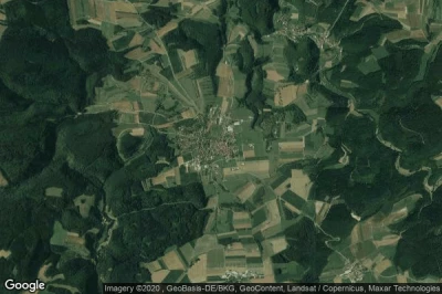 Vue aérienne de Hayingen