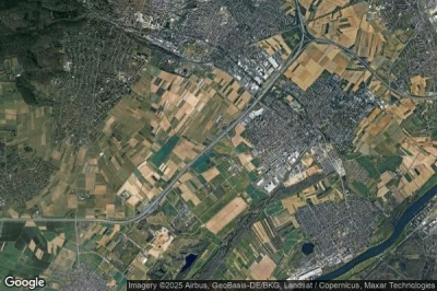 Vue aérienne de Hattersheim