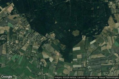 Vue aérienne de Hartenholm
