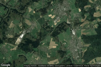 Vue aérienne de Harschbach