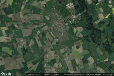 Vue aérienne de Harpstedt
