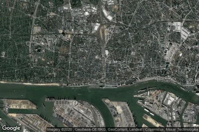 Vue aérienne de Altona