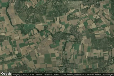 Vue aérienne de Hahnheim
