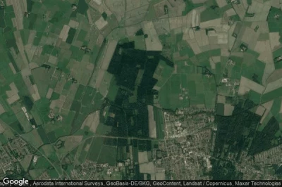 Vue aérienne de Hage