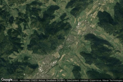 Vue aérienne de Gutach im Breisgau