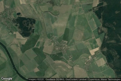 Vue aérienne de Großtreben