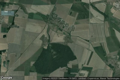 Vue aérienne de Grossrudestedt