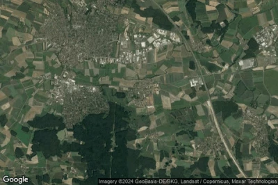 Vue aérienne de Gremsdorf