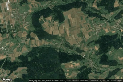 Vue aérienne de Gößlingen