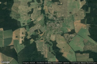Vue aérienne de Gorzke
