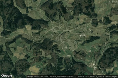 Vue aérienne de Gomadingen