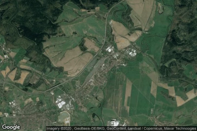 Vue aérienne de Gerstungen