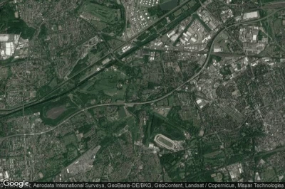 Vue aérienne de Gelsenkirchen